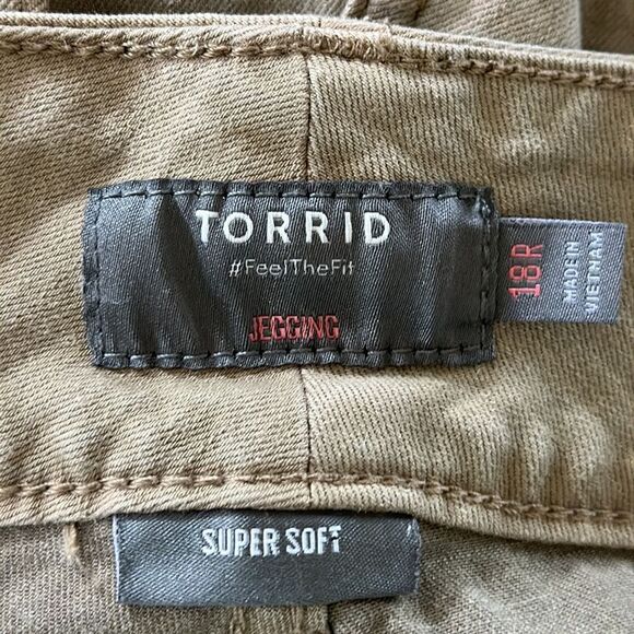 Torrid Jeggings Size 18 Python Super Soft Skinny High Rise - Picture 13 of 16